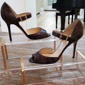 👠HOST PICK: JIMMY CHOO | Peep Toe Heels (39) 9